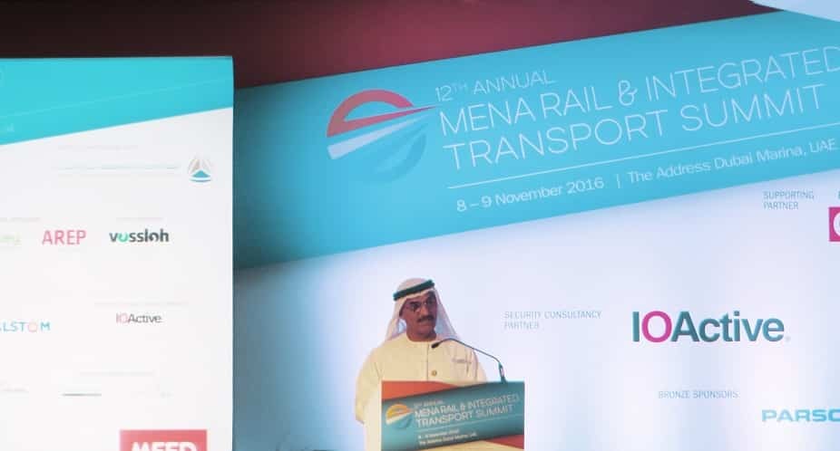 MENA Rail and Integrated Transport Summit 2016
